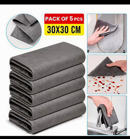 Ultra Absorbent Magic Cleaning Cloth 🧼✨(Buy 5 Get 5 Free🔥🔥)